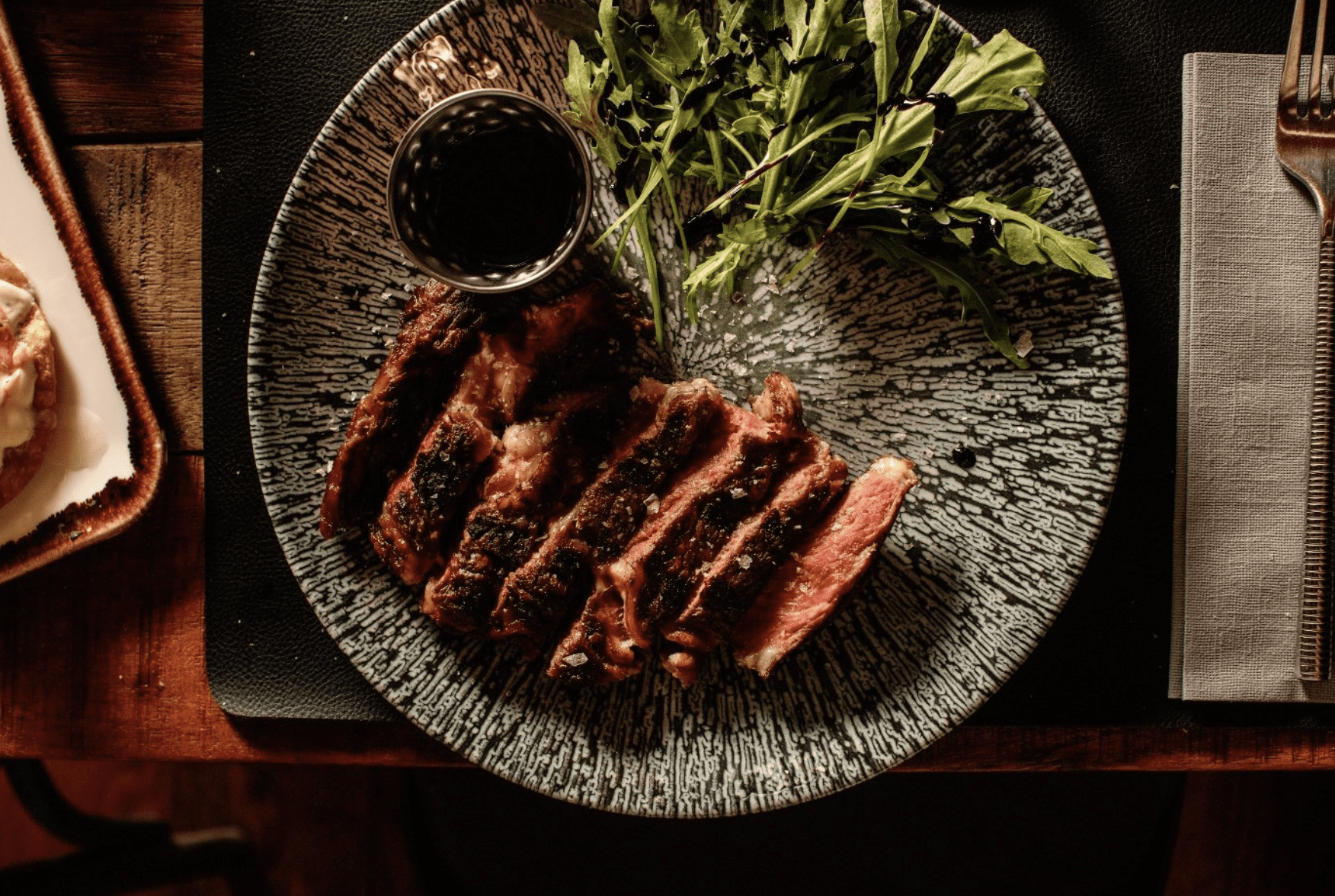 Locally-sourced Irish steak